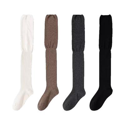 过膝袜子女士春秋冬季