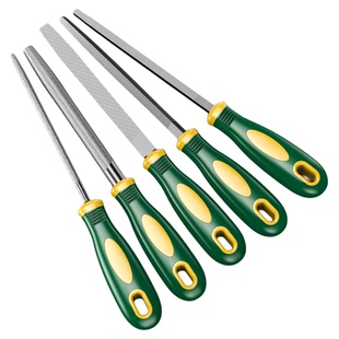 邦特锉刀打磨工具套装扁挫刀木工三角钢锉铁半圆锉小型磨铁专用锉