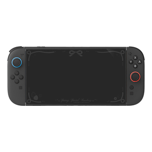 极想任天堂switch2钢化膜OLED防摔防爆膜高清高透抗指纹NS2屏幕保护膜春日草莓流光息影膜图案主机游戏配件