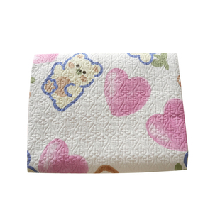 40支斜纹棉 纯棉绗缝床垫 平整不易皱 厚实双人床单床盖 四季款