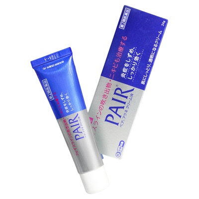 2支 日本狮王祛痘膏pair祛痘药膏祛痘印痘坑修复缓解粉刺炎症24g