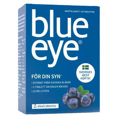 瑞典elexir蓝莓blueeye叶黄素