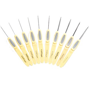 可钩牌钩针勾针工具可勾编织毛线手工不锈钢软柄2.0初学者全套装