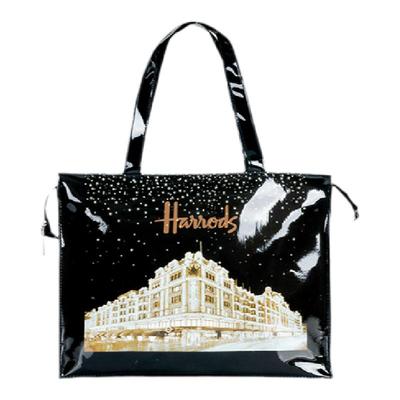 pvc印花环保女手提袋印花
