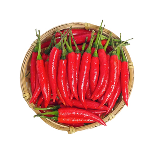 小米辣红椒新鲜特辣小米椒朝天椒超辣薄皮小尖椒土红椒泡椒食用菜