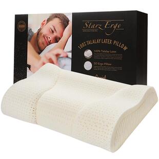 DUNLOPILLO/邓禄普荷兰进口斯图姿礼盒特拉雷工艺枕头天然乳胶枕