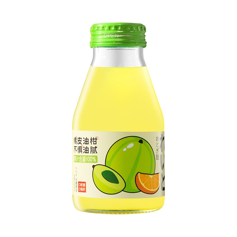 童话里饮料215g玻璃瓶装一整箱芒果草莓味柠檬油柑复合果汁饮料