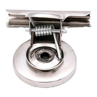 铁氧体磁吸夹子强磁磁铁夹子票夹单据夹磁力夹吸铁石夹子强力夹子