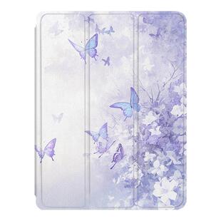 蝴蝶适用ipadpro保护套2023第10代air5国风4简约mini7文艺3清新6男女2021款10.2苹果11代2025版12.9寸平板壳