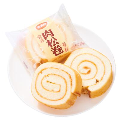 金丝肉松卷蛋糕卷夹心面包整箱