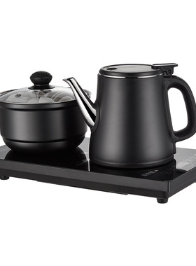 礼茶德家用烧水壶嵌入式电热水壶电磁茶炉全一体式茶台茶桌泡茶