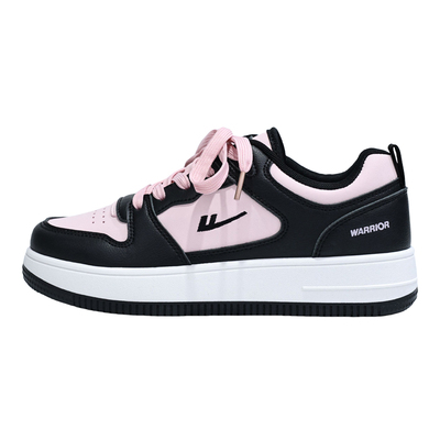 回力黑粉板鞋女款学生百搭鞋子2026春季新款厚底运动鞋小众休闲鞋