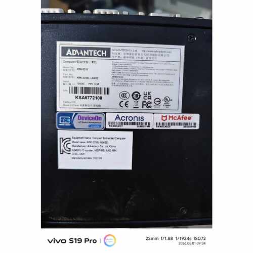 询价下单研华ADVANTECH工控机 ARK-2230L-U0A2E