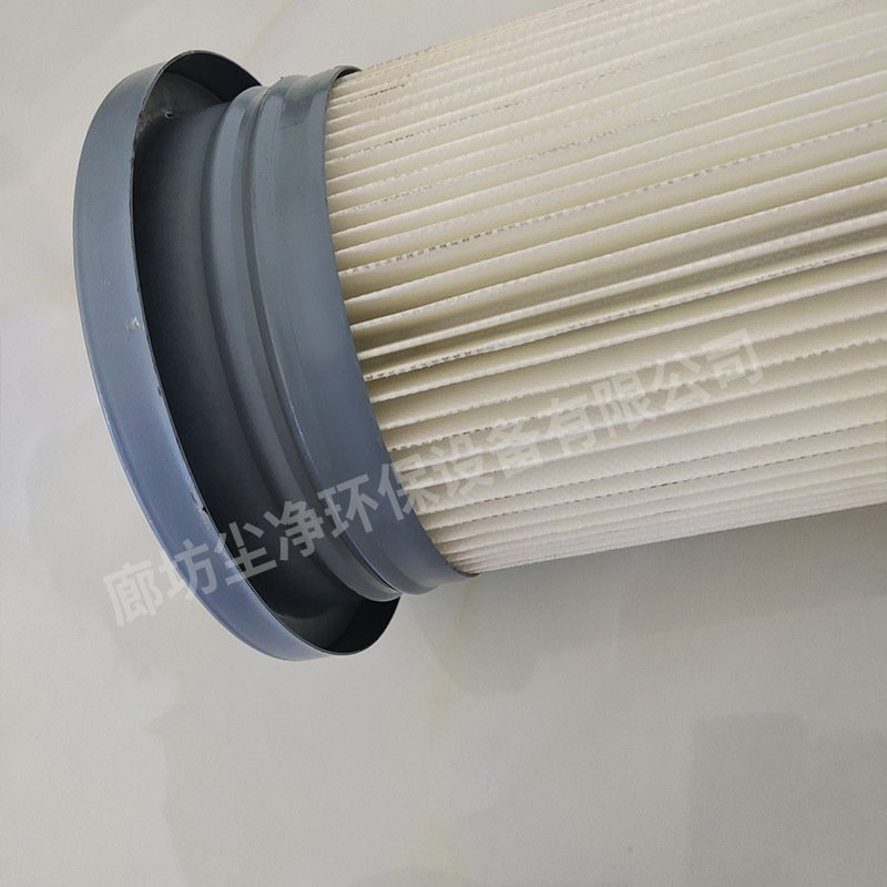替代布袋式花板上装开孔除尘滤芯褶皱式粉尘滤筒集尘器抛丸机滤芯