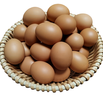 爱叶无抗现捡现发新鲜红皮优质无腥味大个60g洋鸡蛋20枚顺丰包邮