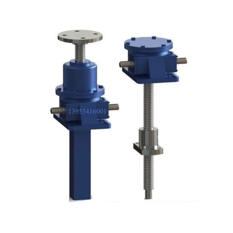 SWL1T升降机 涡轮蜗杆螺旋升降器手摇电动 整体不锈钢丝杆升降机