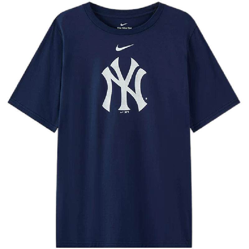 MLBNike联名圆领全棉短袖T恤