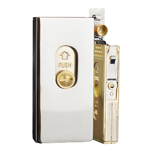 ZORRO佐罗煤油打火机男士739弹射升降机火柴盒古银滚花创意窄机