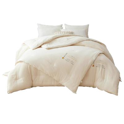 大豆纤维子母被二合一拉链款