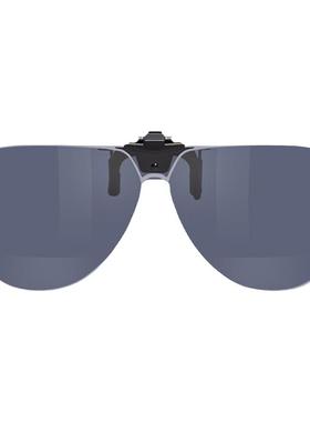 海伦凯勒近视开车偏光墨镜夹片