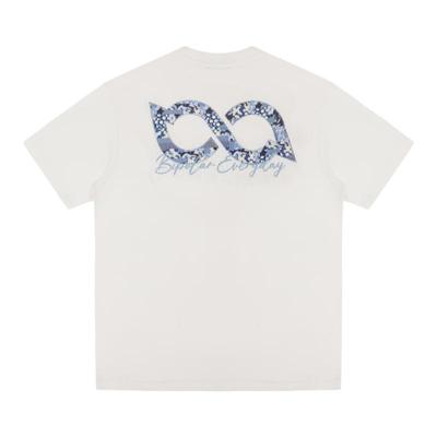 BIPOLAR碎花LOGO贴布短袖T恤