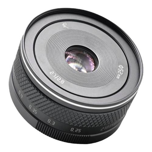 岩石星27mmF2.8人文饼干挂机镜头适用索尼E佳能尼康Z富士微单相机