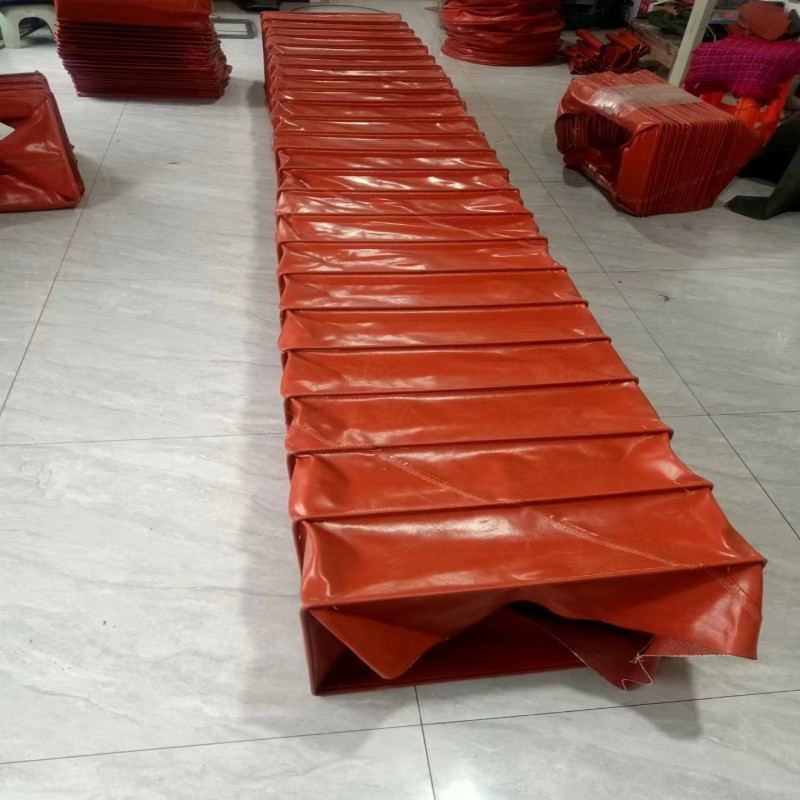 风机帆布软连接通风管道排烟风管消防减震软接头防火耐高温软连接