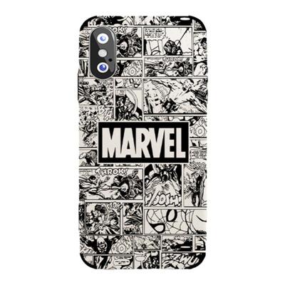复联漫威漫画黑白风手机壳苹果14