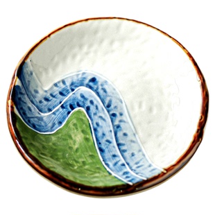 小盘子碟子精致刺身盘日式寿司盘餐具陶瓷盘家用小吃碟釉下彩餐盘