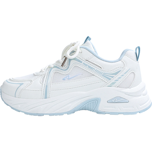 人本老爹鞋女2026夏季新款百搭爆款休闲鞋厚底网面透气运动鞋子潮