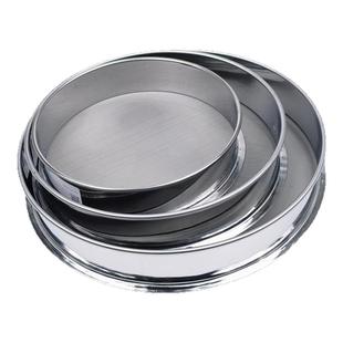 筛子筛网304不锈钢过滤网40/60/80/100/150/200目超细粉筛分样筛