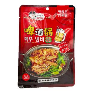 玛朝恩延边啤酒锅酱料朝鲜族秘制特色啤酒锅火辣鸡爪料辣炒海鲜料