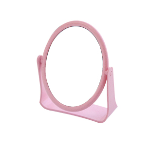 台式化妆镜ins风网红少女心桌面家用可立宿舍学生梳妆镜双面镜子