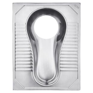 温华 大口径304不锈钢蹲便器蹲坑式农村厕所神器旱厕免水冲大便池