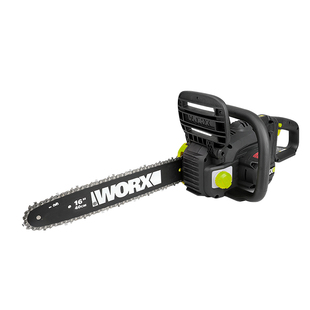 威克士锂电电链锯WD384充电式伐木锯锯柴40V电锯家用小型手持