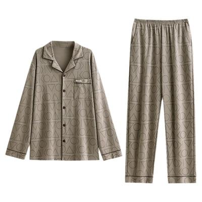 睡衣男士春秋款纯棉长袖家居服