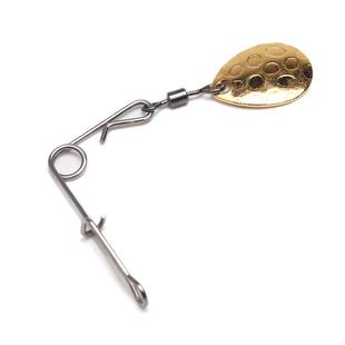 路亚黑坑复合亮片噪音旋转辅助铅头钩钓组鲈鱼DIY搭配件高反光片