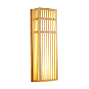 日式实木墙壁灯客厅榻榻米床头灯简约料理店和室走廊印字装饰灯具