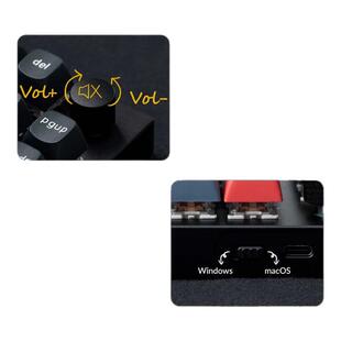 Keychron Q11分体式机械键盘 RGB铝坨坨客制化键盘 有线热插拔 PB