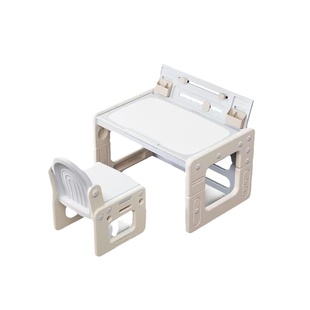 babypods儿童积木桌椅多功能学习桌子玩具写字桌绘画幼儿园早教桌