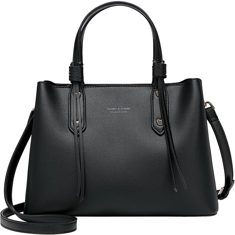 啄木鸟女包简约百搭手提包
