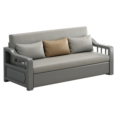 折叠沙发床实木多功能