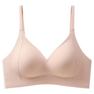 少女无痕内衣软支撑无钢圈运动瑜伽聚拢收副乳上托女生美背内衣女