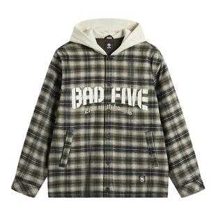 李宁棉服反伍系列春男子宽松时尚保暖潮流棉服外套AFMV001-B品