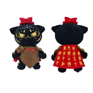 西安文创纪念品博物馆秦杜虎符刺绣毛绒挂件包包挂饰文物摆件公仔