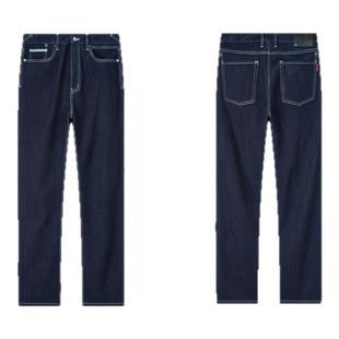 【空气牛仔云感裤】九牧王牛仔裤25秋季直筒宽松透汽弹力男士裤子