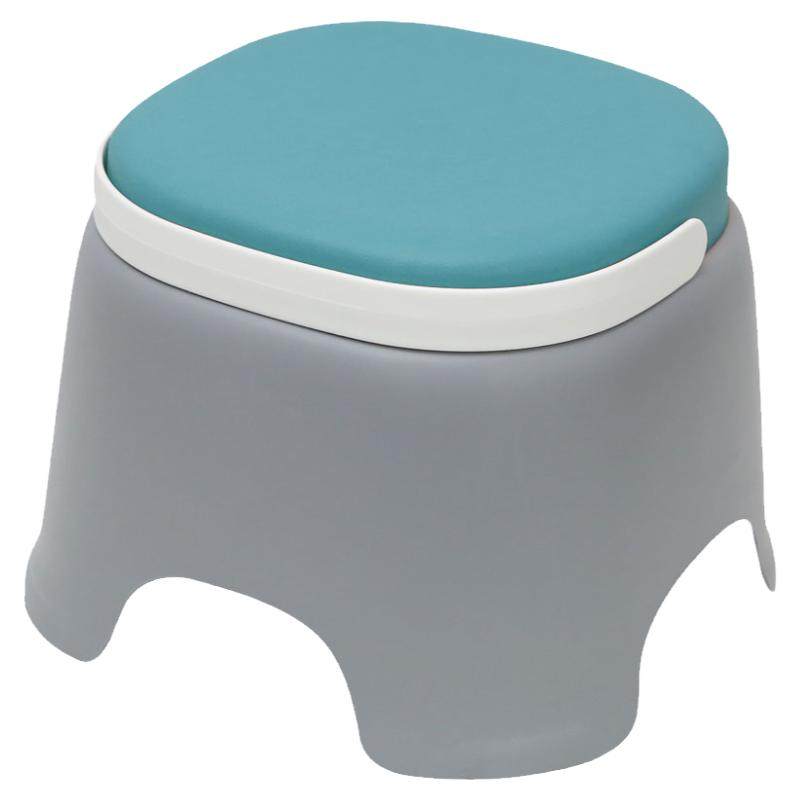 加厚带提手塑料凳子家用成人客厅餐桌椅子防滑板凳浴室茶几小板凳