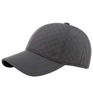 中老年帽子男款爸爸帽冬季保暖护耳鸭舌帽女秋冬加绒加厚棒球帽男