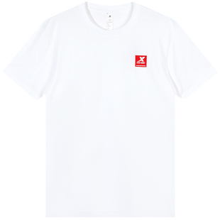 特步纯棉T恤男短袖青少年夏季2026新款运动透气半袖官方旗舰体恤t