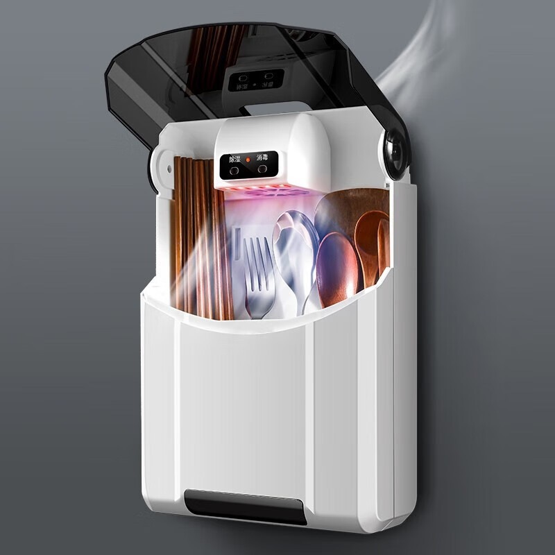 消毒筷子筒筷子笼筷子盒厂家杀菌烘干免置物架除湿厨房壁挂式安装